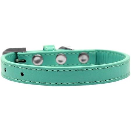 UNCONDITIONAL LOVE Wichita Plain Dog CollarAqua Size 10 UN764946